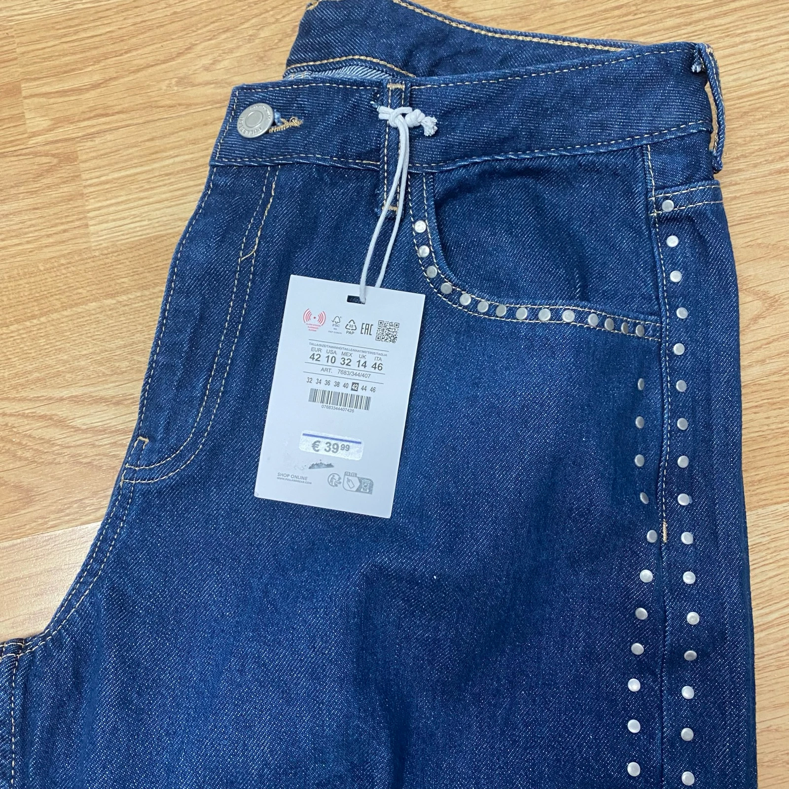 Lote 2 broeken Pull&Bear nieuw met etiket | Maten 42 en 44 – photo 4